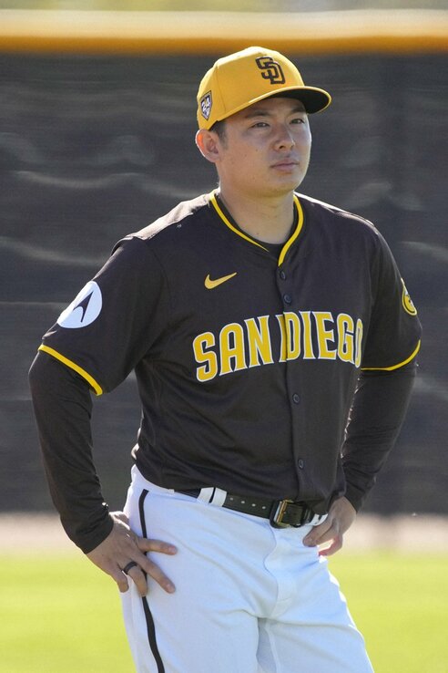 パドレス・松井裕樹がキャンプイン メジャー球への対応は「しっかり