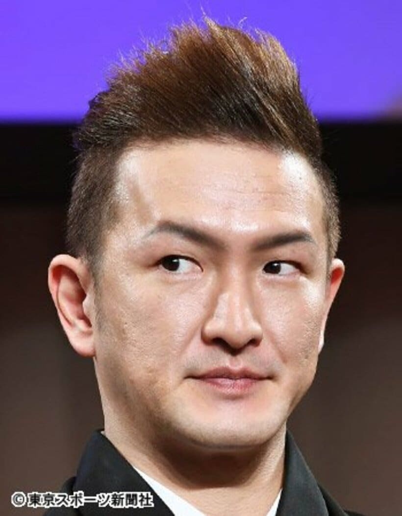 歌舞伎俳優の中村獅童