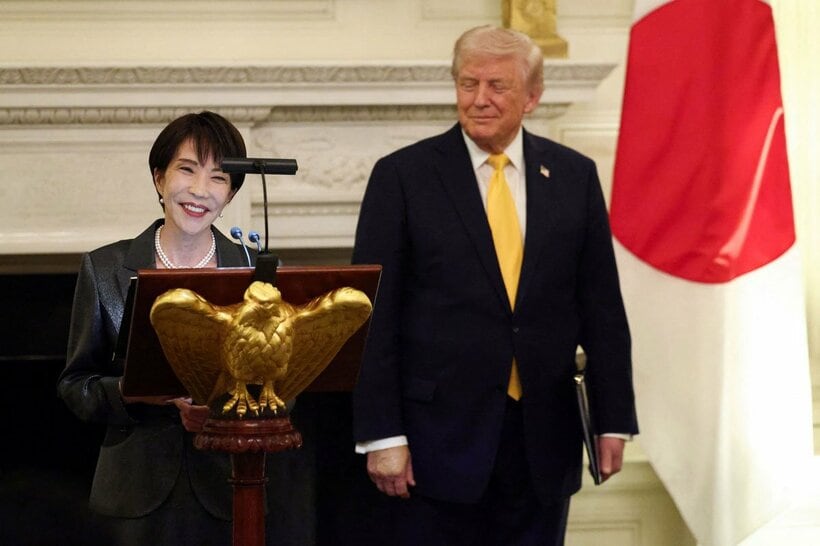 高市首相とトランプ大統領（ロイター）