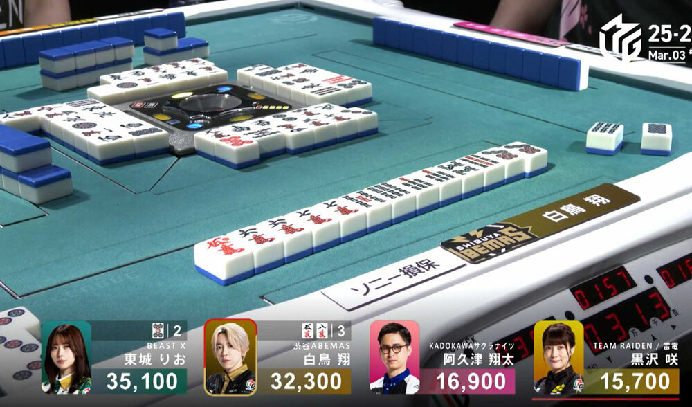 アガリ切ってトップ！