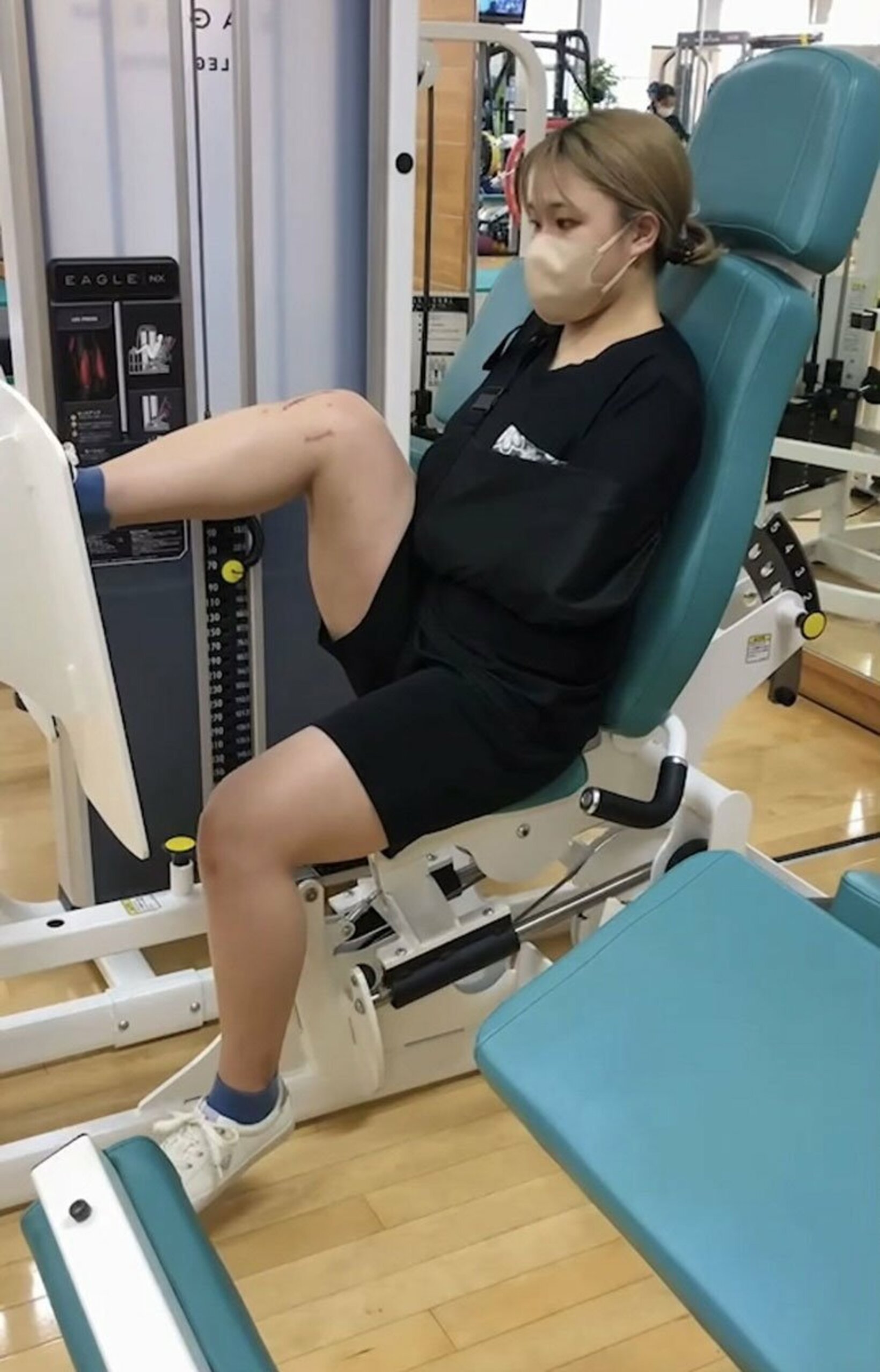 過酷なリハビリに取り組んだ近藤（本人提供）