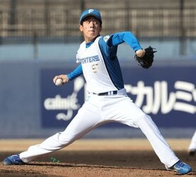  日本ハムの開幕投手に指名された北山（東スポWeb）