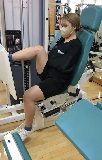 過酷なリハビリに取り組んだ近藤（本人提供）