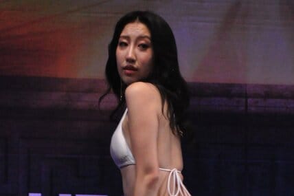 グラマラス部門で3位となった井上茉倫