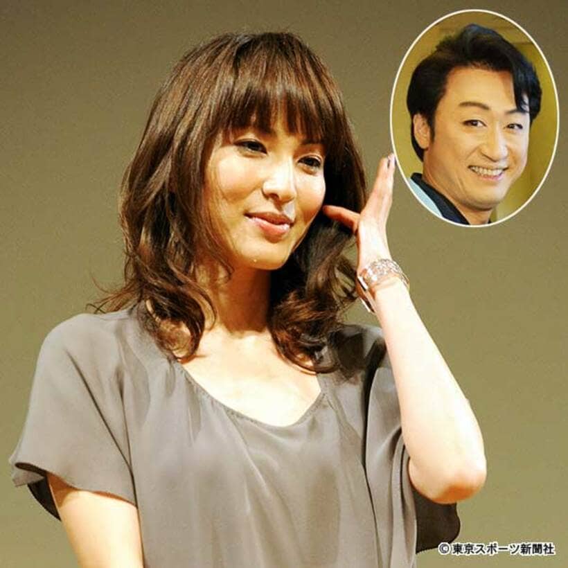  喜多村緑郎（囲み写真）との“略奪不倫”が波紋を広げている鈴木杏樹