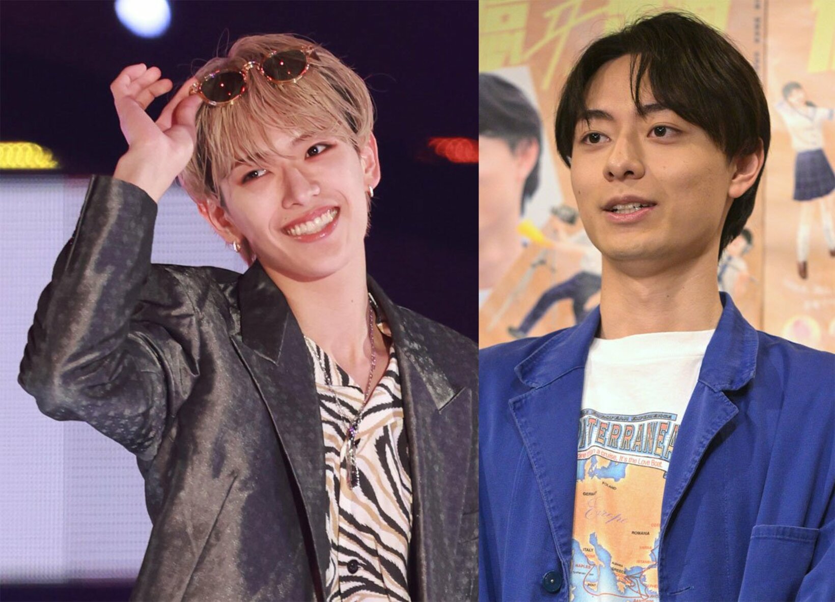 少年忍者・深田竜生（左）とＨｉＨｉ Ｊｅｔｓ作間龍斗
