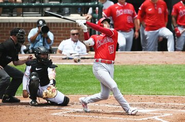  大谷のバットから快音は聞かれなかった（ロイター＝USA TODAY Sports）