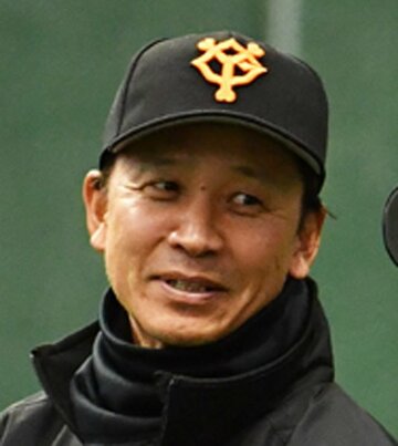  三軍監督就任が発表された二岡智宏氏