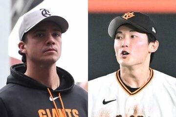 ダルベック（左）と浦田俊輔