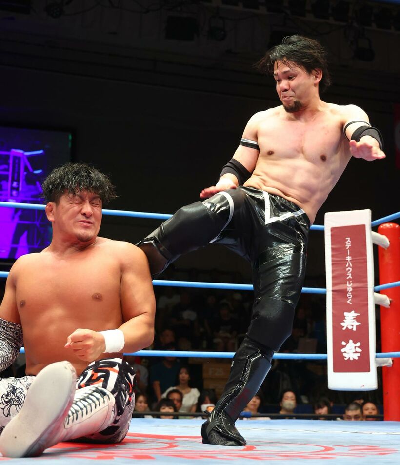 MUSASHIを攻める吉岡世起