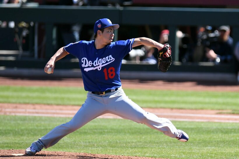 ドジャース時代の前田健太