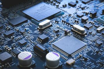 半導体には多くの部品が使われている（写真はイメージ）