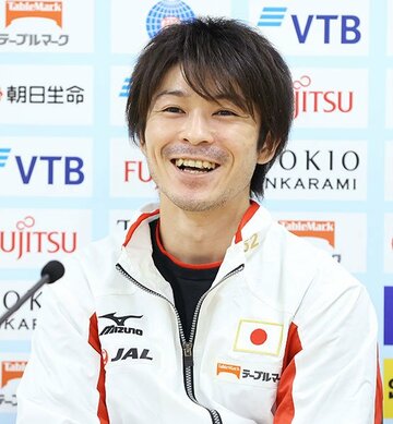 内村航平（photo by AFLO SPORT）