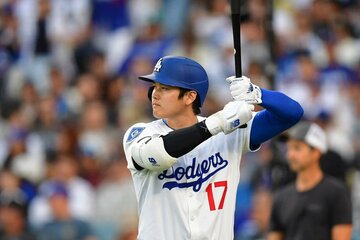 ダイヤモンドバックス戦に出場した大谷翔平（ロイター）