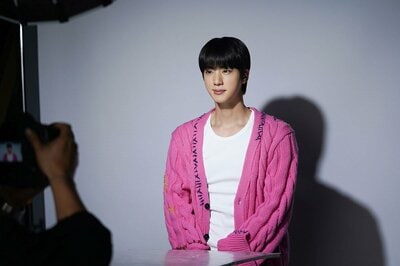 BTS jin ジン ロンT ピンク M PHOTOS📸]PTD ON STAGE LAS VEGAS D-4 🐹💜✨[1/2