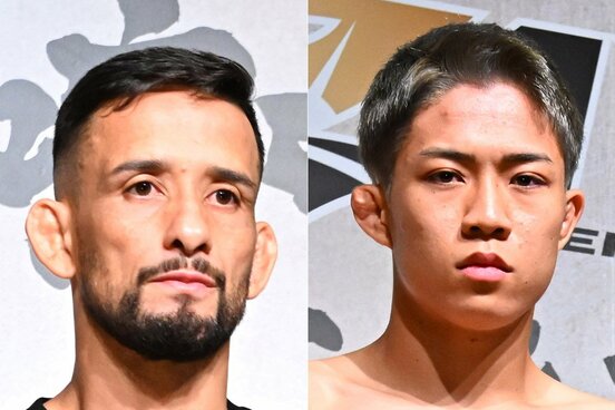 クレベル・コイケ(左)と秋元強真