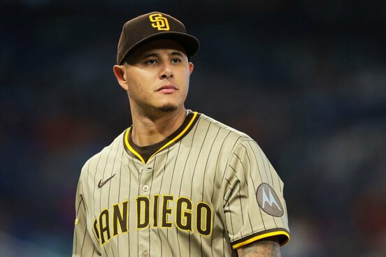 ２度も死球を受け、乱闘騒ぎを起こしたパドレス・マチャド（ロイター）