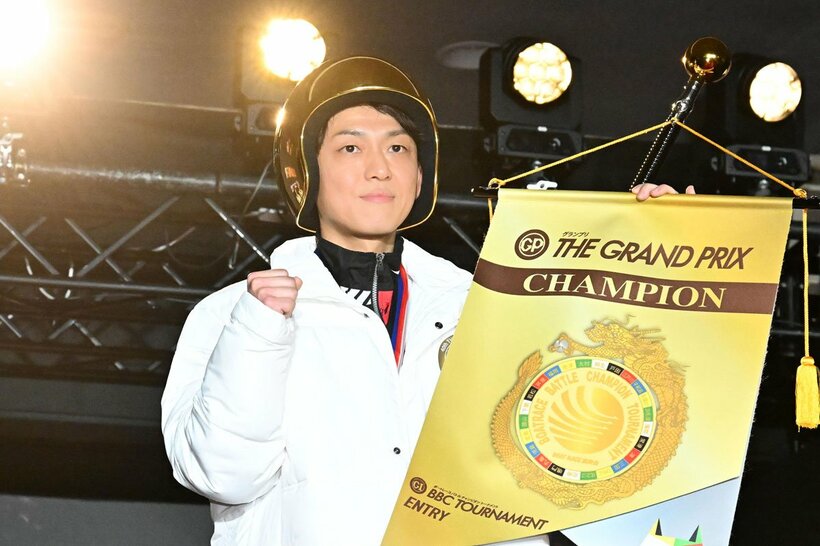 ３冠となった桐生順平