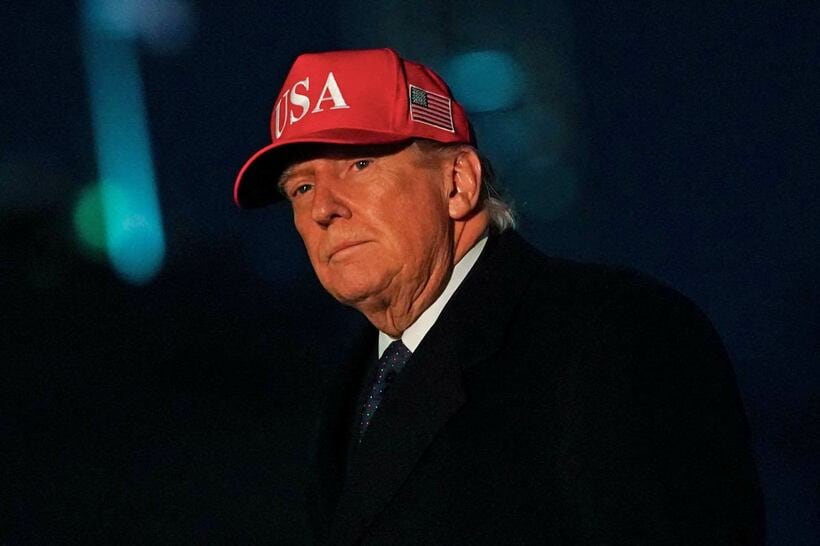 ホワイトハウスに戻ったトランプ大統領（ロイター）