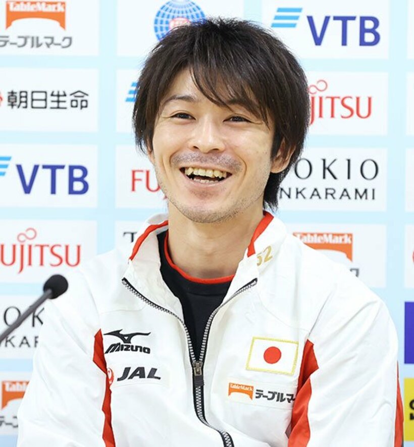  内村航平（photo by AFLO SPORT）