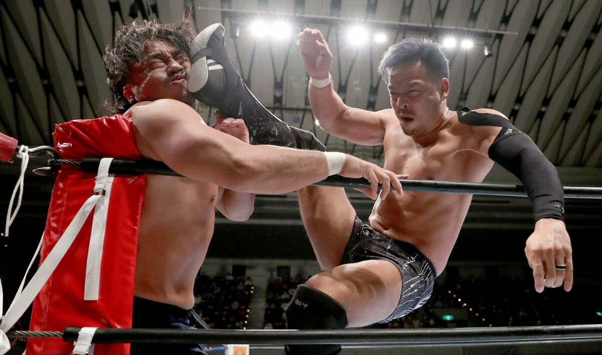 新日本 ｇ１ ｋｅｎｔａが後藤を破り白星スタート 東スポweb