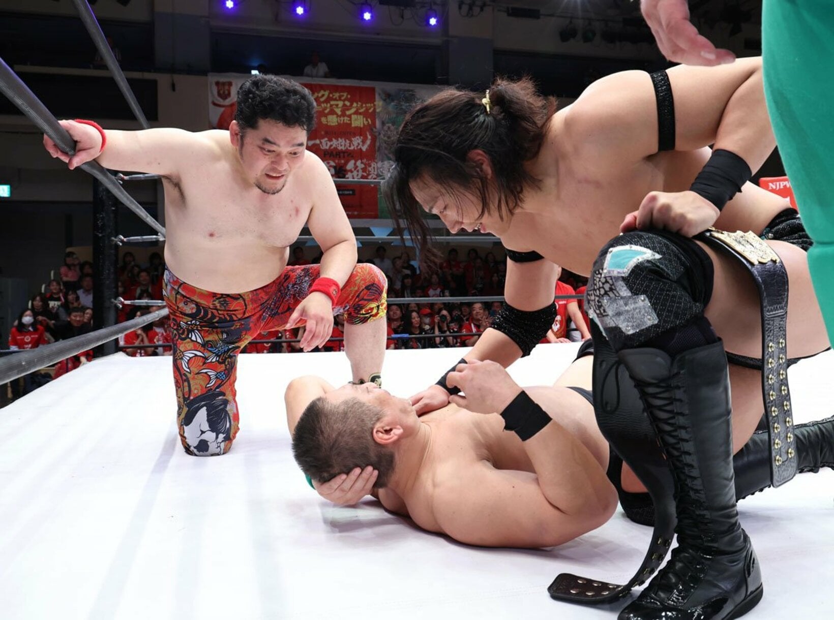 高木三四郎から３カウントを奪った竹下幸之介