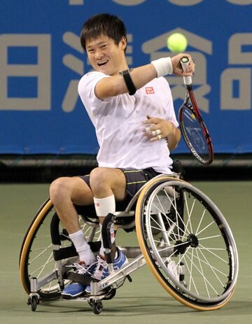  決勝進出した国枝慎吾