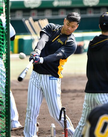  「置きティー」で調整してきた佐藤輝だが…（東スポWeb）