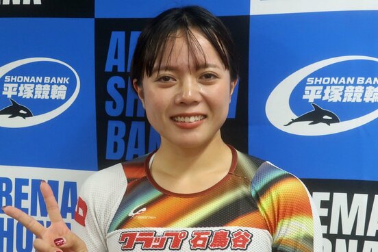 渾身の立ち漕ぎで7番手まくりを決めた熊谷芽緯