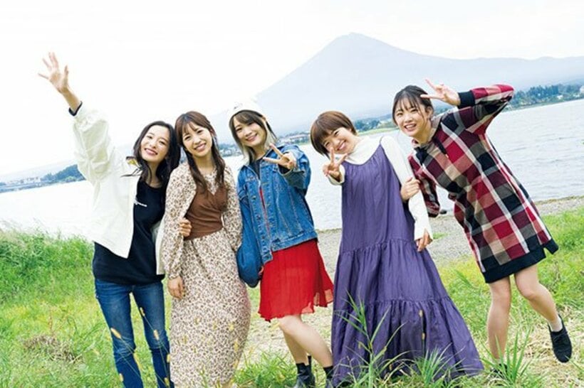  ミス東大２０２０ファイナリストの５人（C）光文社／週刊ＦＬＡＳＨ、写真・Takeo-Dec.