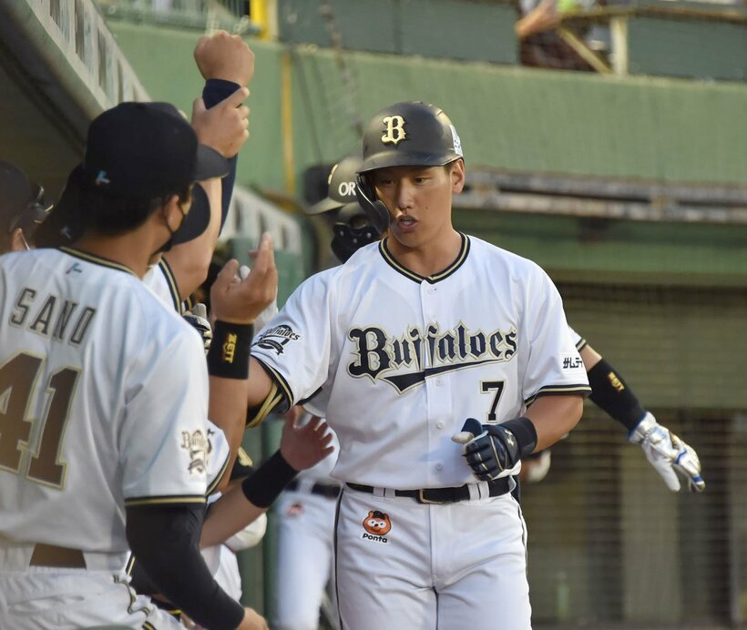  ４回、２ランを放った吉田正尚（東スポWeb）