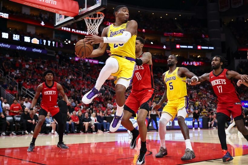 ロケッツ戦で大暴れした八村塁（ロイター）