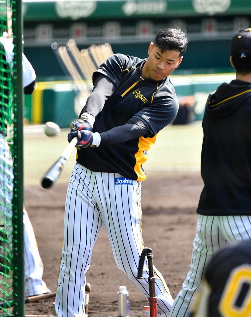  「置きティー」で調整してきた佐藤輝だが…（東スポWeb）