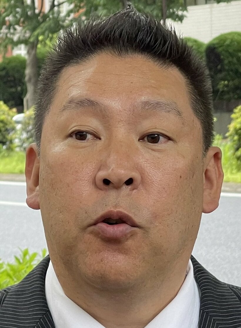  ガーシーを直接、口説きに出向いた立花孝志氏（東スポWeb）