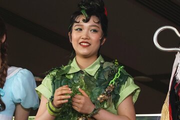 公開ゲネプロを行った山﨑玲奈