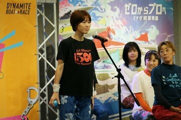 オープニングセレモニーに出席した倉持莉々