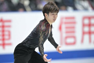 フリーで満点の演技を披露した佐藤駿