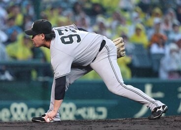 阪神戦にと番した井上温大