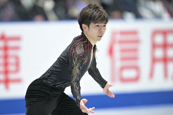 フリーで満点の演技を披露した佐藤駿