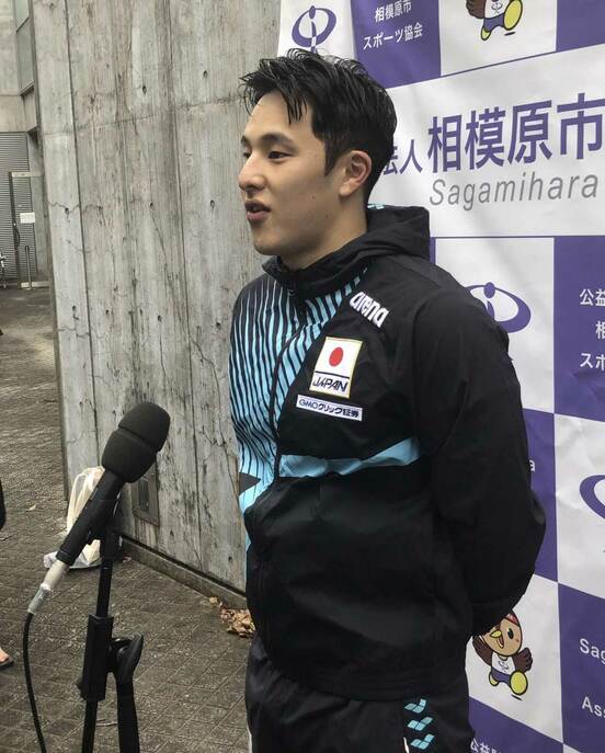  相模原市水泳公認記録会に出場した瀬戸（東スポＷｅｂ）