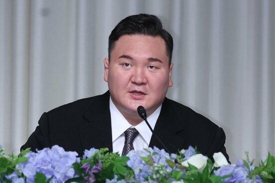 「世界相撲グランドスラム」構想を披露した白鵬氏