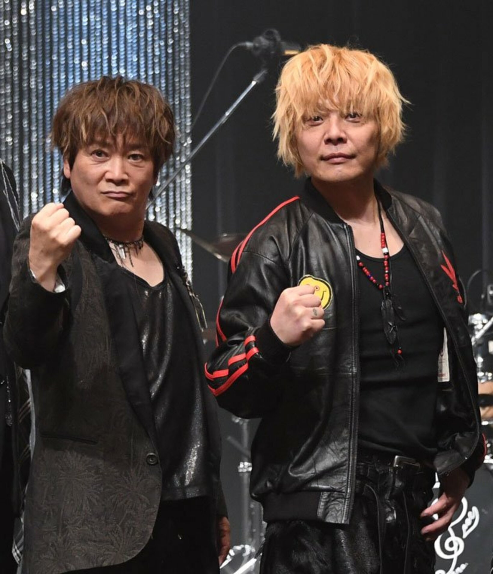 影山ヒロノブ（左）と遠藤正明