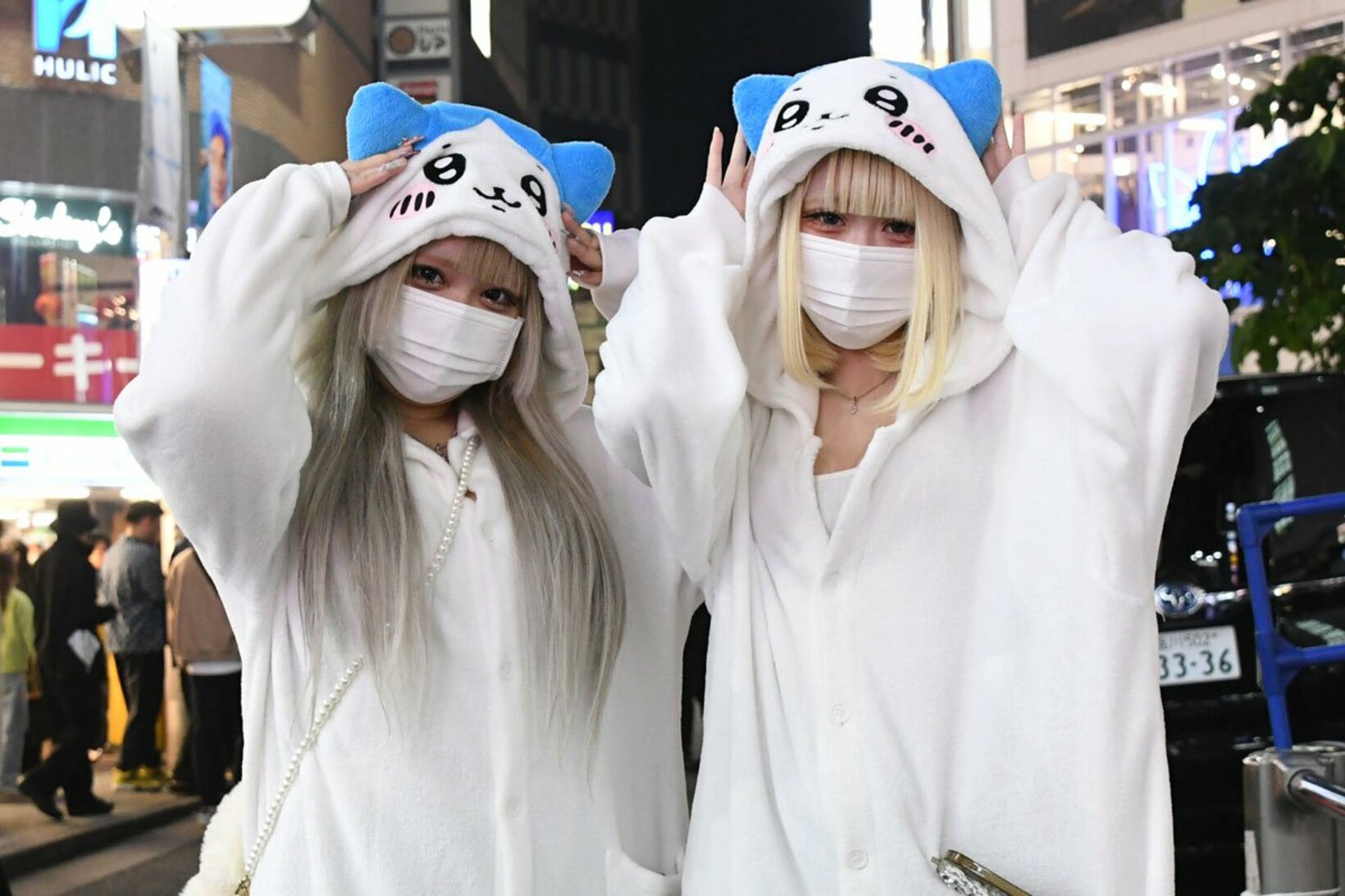 コスプレで渋谷を訪れた人々