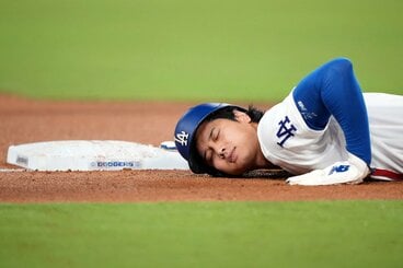 満身創痍の大谷(ロイター)