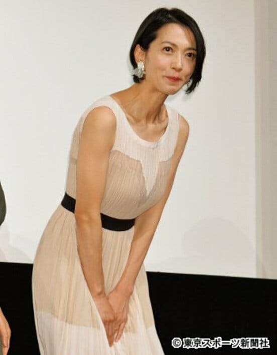  特別試写会に出席した遠藤久美子