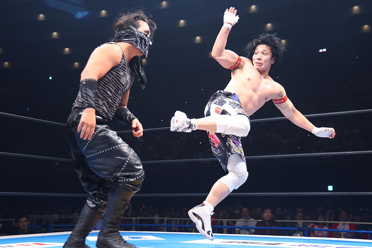 新日本】YOH DOUKI撃破で悲願のJr.王座初戴冠 ! 次期挑戦者候補4人に 