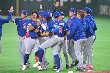 8日には韓国との直接対決を制していた台湾代表