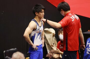  僅差の銀メダルに終わった橋本大輝（写真：アフロスポーツ）