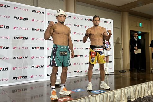 RIZIN】シェイドゥラエフがV1に自信満々「完全な状態で試合を