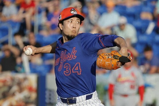 メッツの千賀滉大（ロイター）